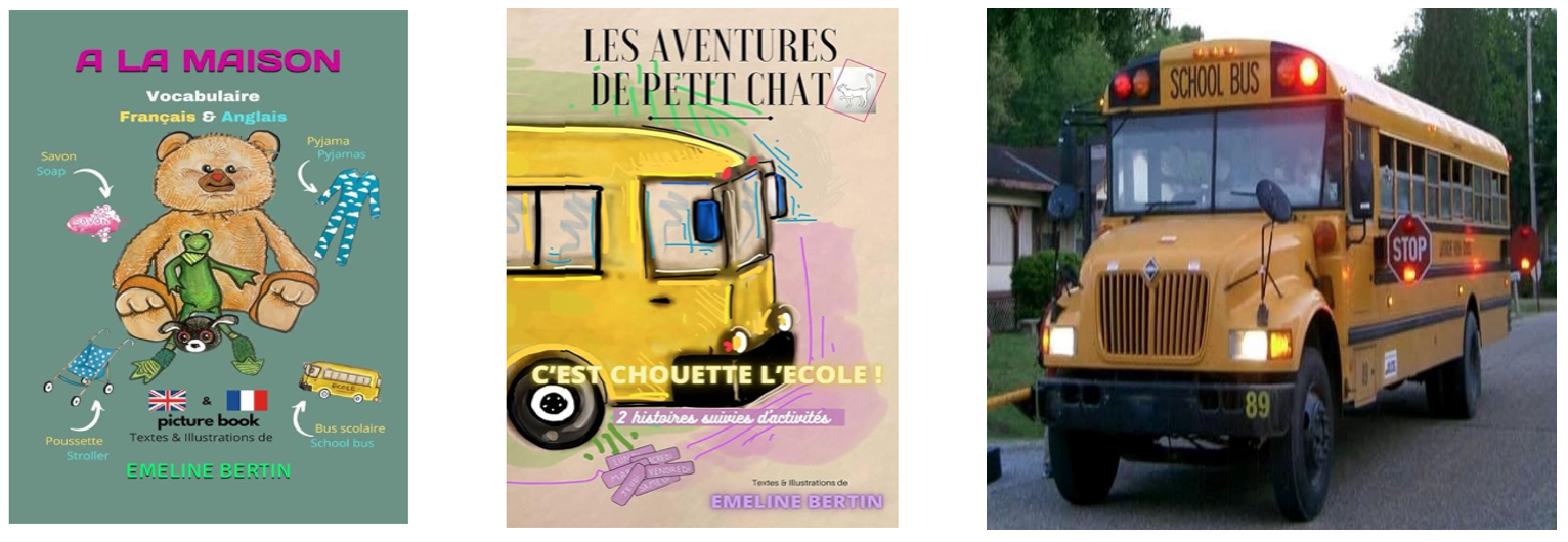 Bus scolaire américain